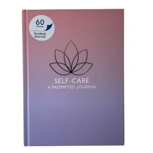 Lilac and Plum NWT "Self-Care: A Prompted Journal" - Hardcover